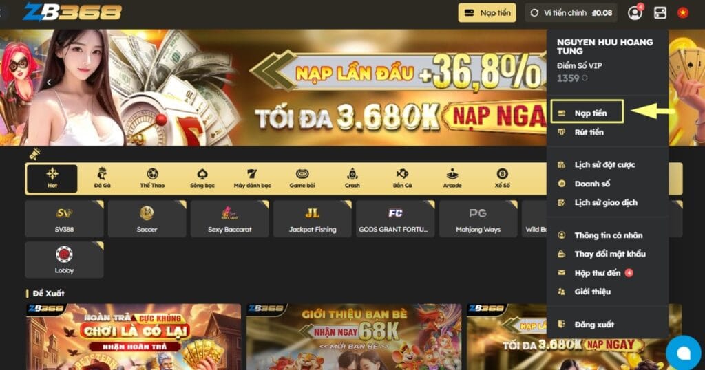 Cách Chơi Slot Game Tại ZB368 Cho Người Mới